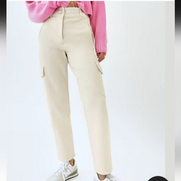 Aritzia Wilfred High Rise Free Modern Cargo Pant  Black Sz 0 - Picture 11 of 16